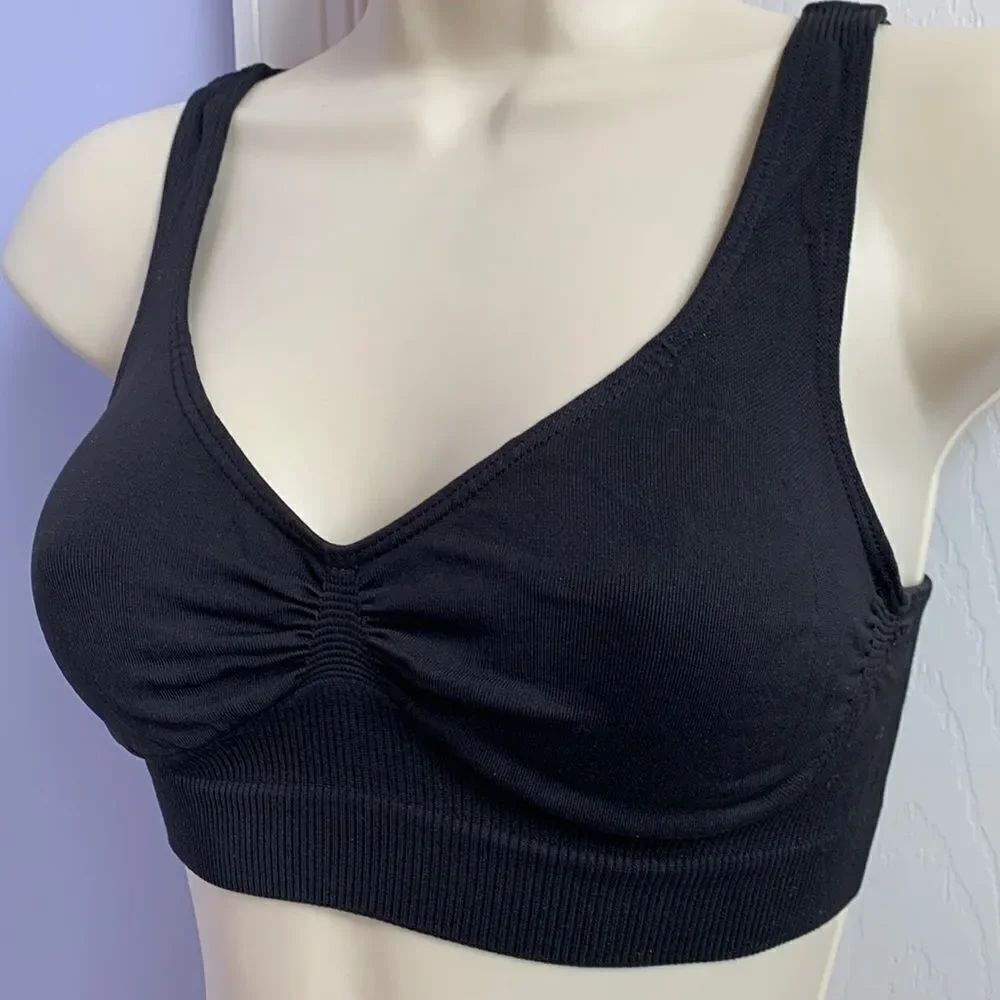 Victoria’s Secret Body by Victoria Unlined No Wire Bra Bralette S Black